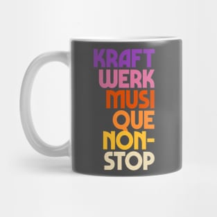 Kraftwerk Musique Non-Stop Mug